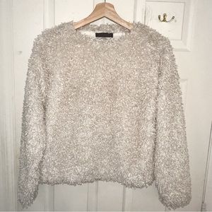 Gosha Rubchinskiy Fuzzy Cream Sweater